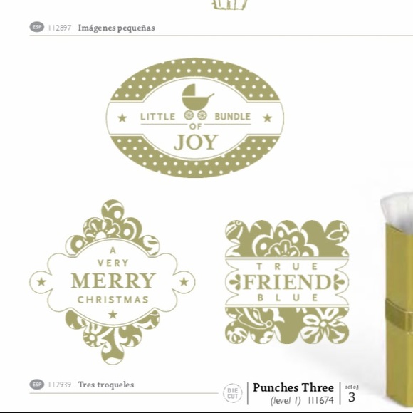 Stampin’ Up | Tres Troqueles Stamp Set | New - Picture 4 of 5